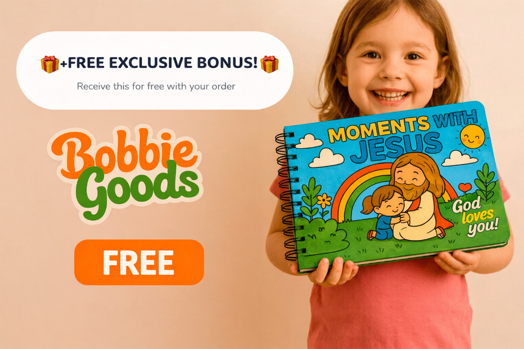 Bono gratis Bobbie Goods: libro Momentos con Jesús